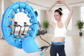 Weighted Hula Hoop – Adjustable Fit Hoop for Weight Loss